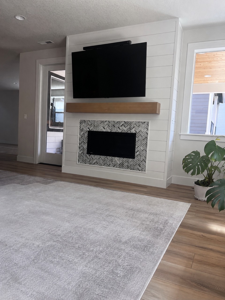 Original living room photo used for the IKEA shopping journey